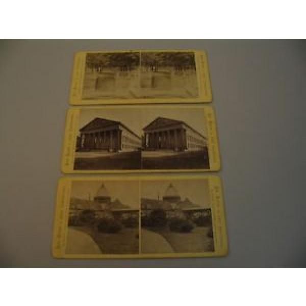 (3) Linde Rhine Germany Hamburg Aachen Stereoview Photographs cdii #1 image