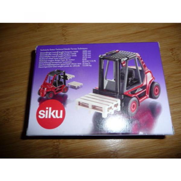 SIKU Diecast Linde 2619 Forklift truck 1:55 MINT CONDITION #2 image