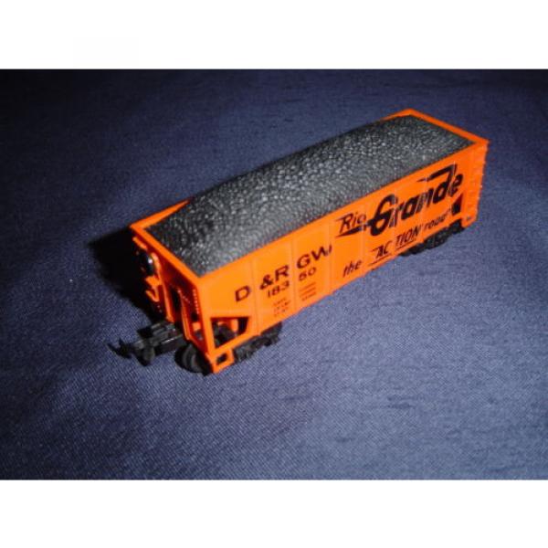 LIFE LIKE HO SCALE 2 TRAIN CARS LINDE BOX, RIO GRANDE D&amp;RGW COAL HOPPER #3 image