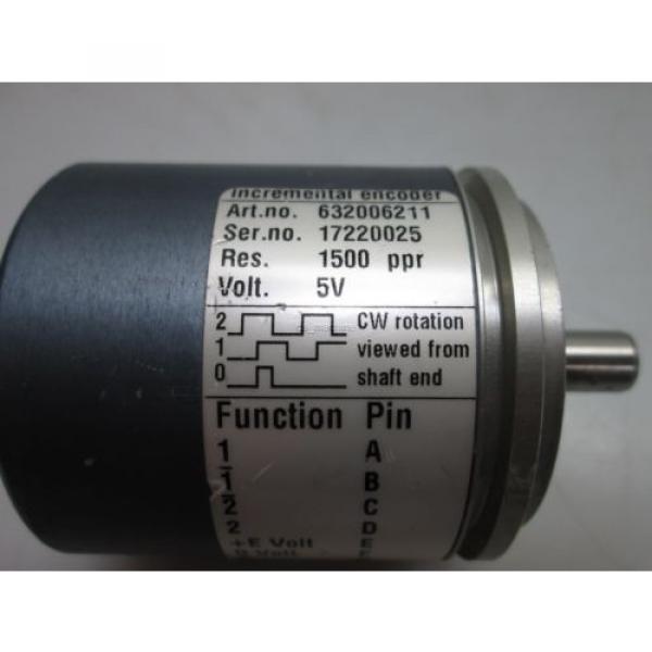 Leine &amp; Linde 632006211 Incremental Encoder 1500 ppr Resolution, 5V, 20mm x 10mm #3 image