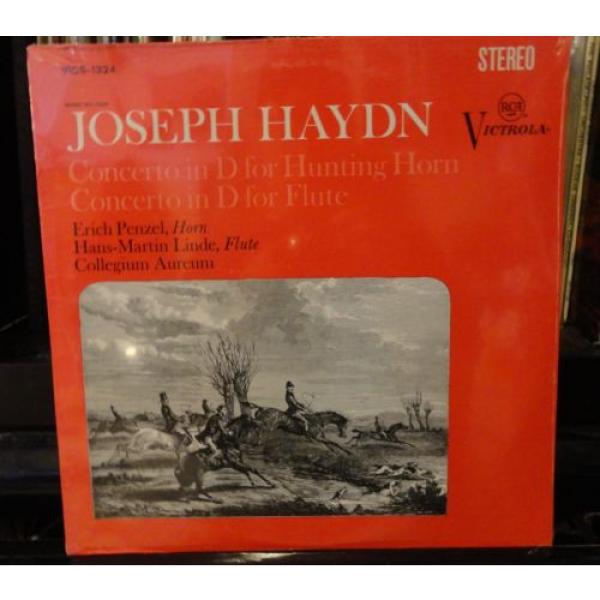 sealed ERICH PENZEL Hans-Martin Linde HAYDN HORN &amp; FLUTE 1968 STEREO VICS-1324 #1 image