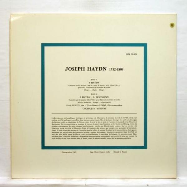 FJ MAIER, LINDE - HAYDN flute &amp; horn concertos HARMONIA MUNDI LP EX++ #2 image