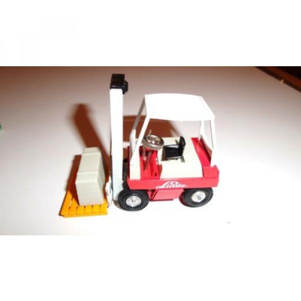 Rare Gama Mini Linde Gabelstapler forklift truck MIB #3 image