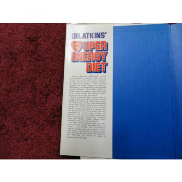 SUPER ENERGY DIET  BY  DR. ATKINS &amp; LINDE ( HARDCOVER BOOK ) # #2 image