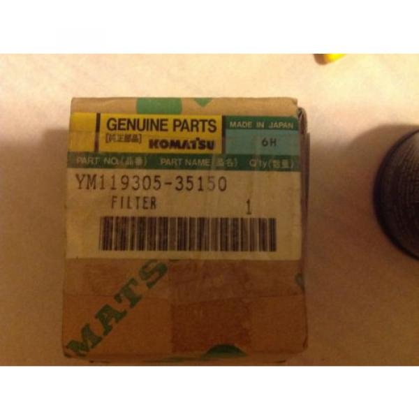 Komatsu filter, Linde, Allis Chalmers, Baker ym119305-35150, KMym119305-35150 #4 image