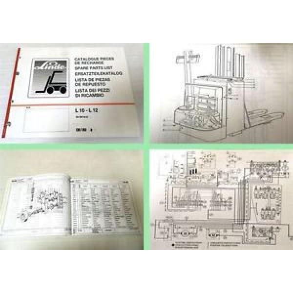 Ersazteilkatalog Linde L10 L12 ab Serie 6.89 Hochhubwagen Ersatzteilliste #1 image