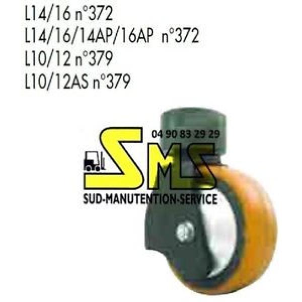 ROUE PIVOT STABILISATEUR LINDE FENWICK L 14 16 L14 L16 L14AP L16AP AP N°372 #1 image