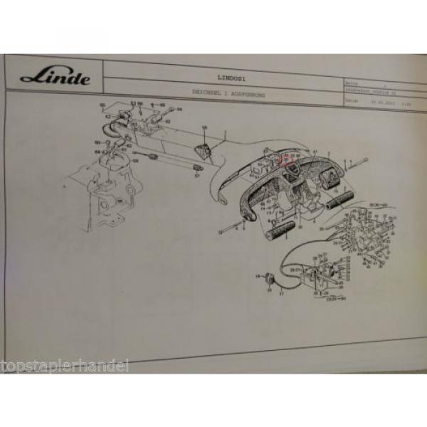 Casing Linde no. 003975170 Type T, L, N BR141,360,361,362, 364,367,372,375 etc #5 image