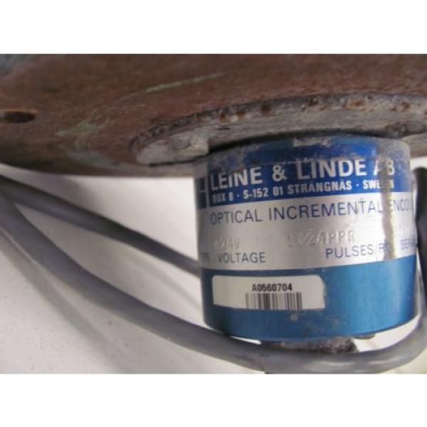 USED LEINE &amp; LINDE AB 5810 ENCODER 1024PPR PULSES/RV #2 image