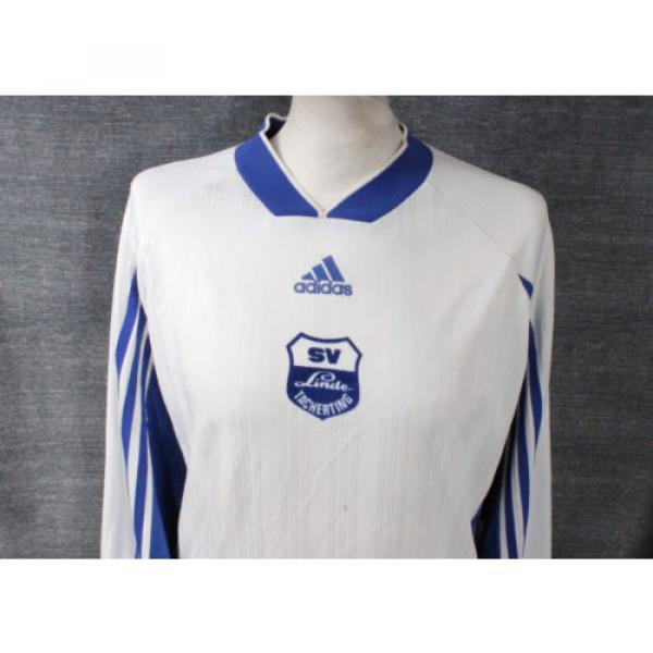 #13 VINTAGE SV LINDE TACHTERING ADIDAS FOOTBALL SHIRT MENS XXL RETRO GERMANY #2 image