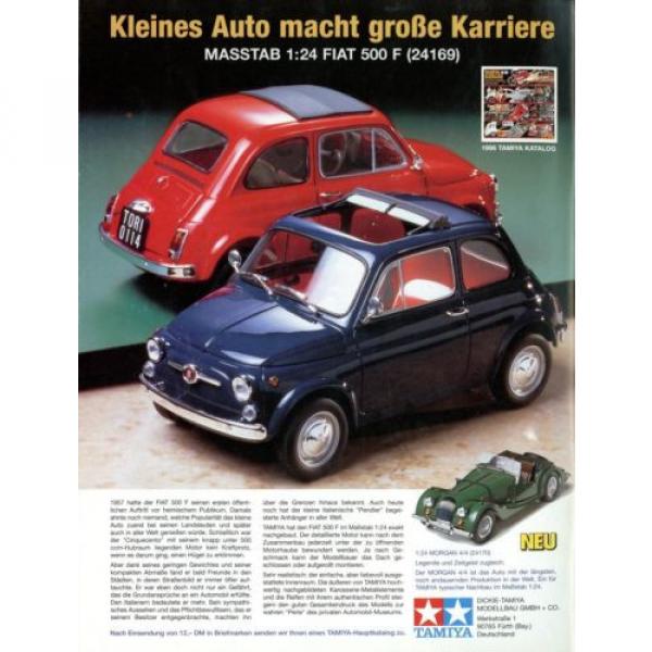 Zeitschrift Modell Fahrzeug 4 96 1996 Coca Cola Fiat 500 Morgan 4/4 Linde E16 VW #2 image