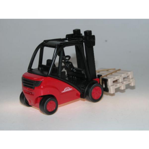 Siku 1722, Linde Gabelstapler H 30, rot, Siku Super 1:50 OVP #3 image