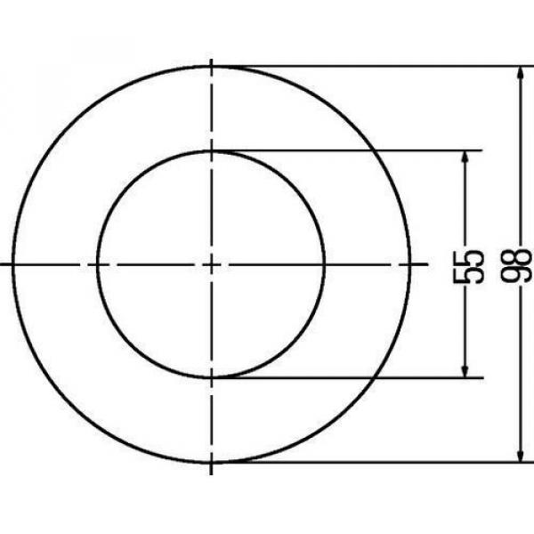 Hella Positionsleuchte Markierungsleuchte Tagfahrlicht 12 LED 24V 2PF008405-051 #2 image