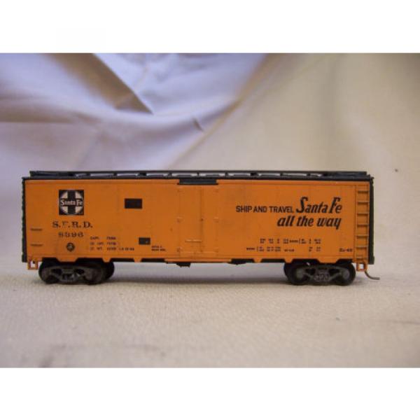 LOT 4 HO SCALE BOX CARS SANTE FE SFRD LINDE 8396 LAPX 358 BN 100024 D&amp;RGW 39497 #2 image