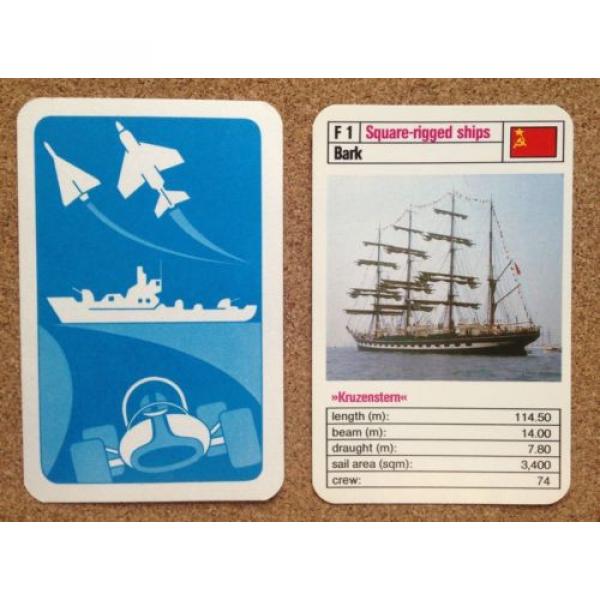 TOP TRUMPS Single Card SAILING SHIPS - Various #14 image