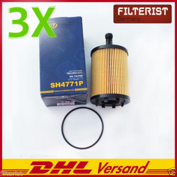 3x Ölfilter VW Bora Caddy Golf 4 5 Jetta Lupo Passat T5 Polo 9N 1,4-3,6 TDI #1 image