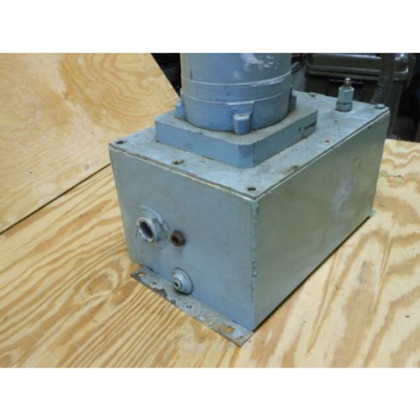 Delta Power Hydraulics Model B4 Hydraulic Pump 3 PH  1.5 HP #3 #6 image