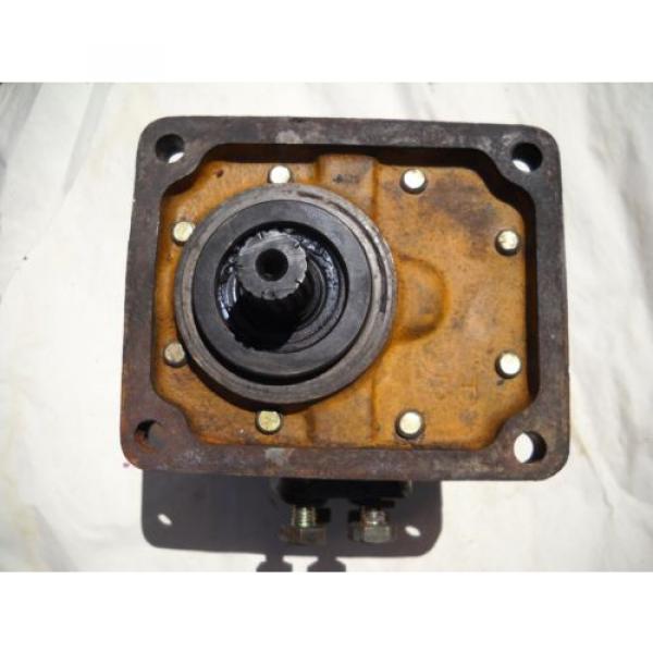 FIAT ALLIS KOMATSU HYDRAULIC PUMP C 84 03 R SPLINED  WITH PLATE #2 image