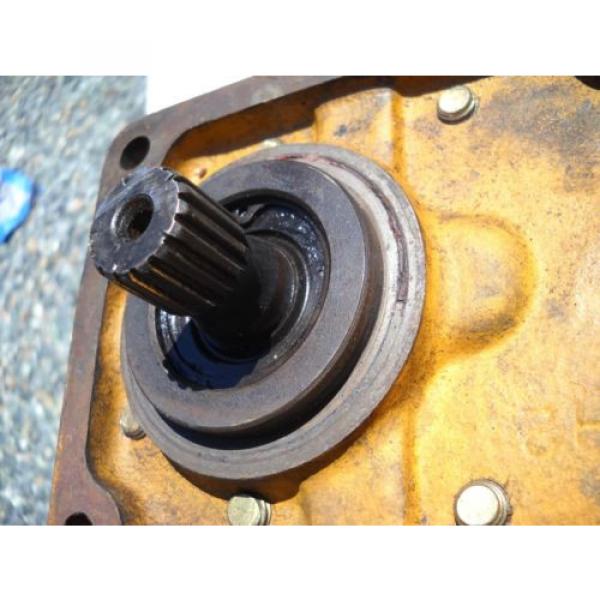 FIAT ALLIS KOMATSU HYDRAULIC PUMP C 84 03 R SPLINED  WITH PLATE #3 image