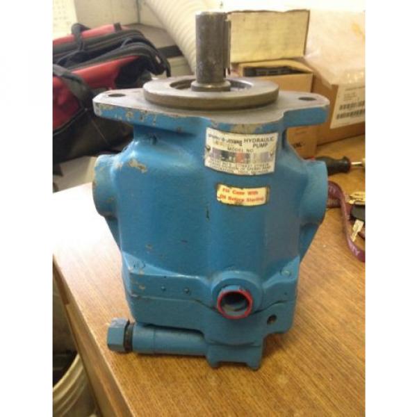 VICKERS HYDRAULIC PUMP MOTOR PVB10-RSY-31-C-11 #1 image