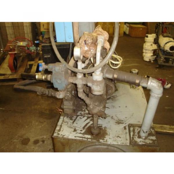 Vickers V201P11P Hydraulic Power Unit 10 HP 20.5 &amp; 4 GPM #6 image