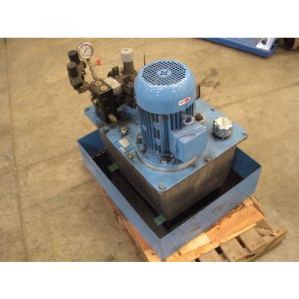 Haberkorn 59002 Hydraulic Pump  3kw 400v  5.5amp  Wien Motor #2 image