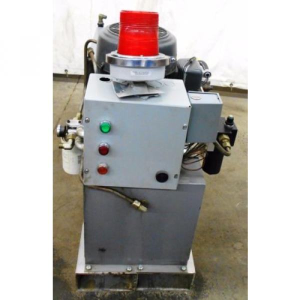 HALDEX HYDRAULIC PUMP W/ 5HP DAYTON MODEL 667420 MOTOR, AND 4F357 HEAT EXCHANGER #3 image