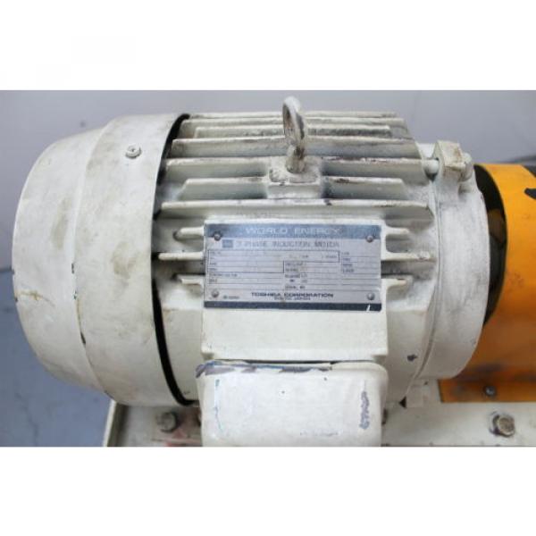 Daikin 5hp Hydraulic Unit V38A2R-95 Piston Pump 42.3 Gallon Tank Press Comp. #3 image