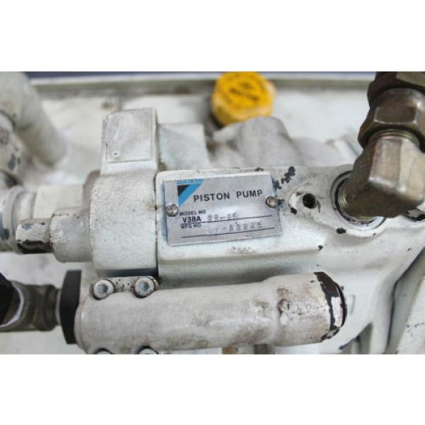 Daikin 5hp Hydraulic Unit V38A2R-95 Piston Pump 42.3 Gallon Tank Press Comp. #4 image