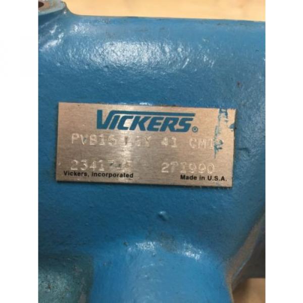 NEW VICKERS 2341745 HYDRAULIC PUMP PVB15 LSY 41 CM12 #2 image