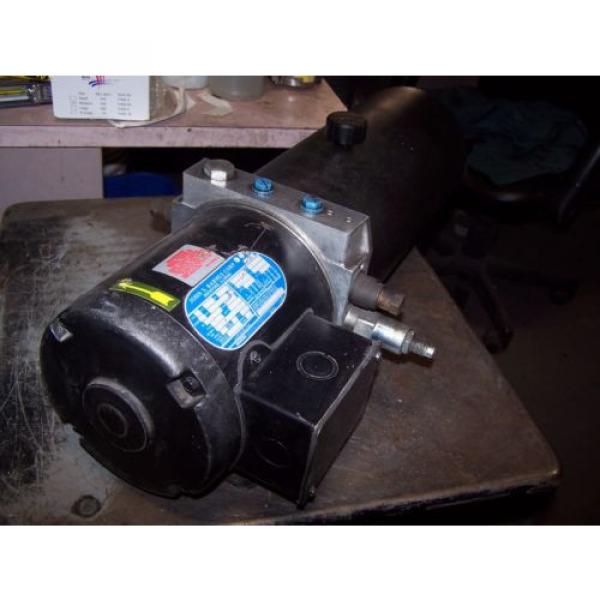 NEW JOHN S BARNES 1 HP HYDRAULIC PUMP POWER UNIT 111-219  3450 RPM 208-230/460V #5 image