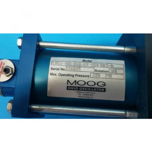 MOOG OHIO OSCILLATOR A19.3-190-ACB-ET-MS1-RKS-N ROTARY  ACTUATOR #4 image