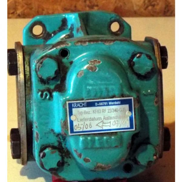 1 USED KRACHT KF63RF 23/340-GJS HYDRAULIC PUMP . ***MAKE OFFER*** #2 image