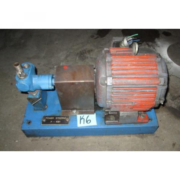 MAGNETEK LOUIS ALLIS HYDRAULIC PUMP W/ PACEMAKER MOTOR .50HP 208V 865 RPM (68) #2 image