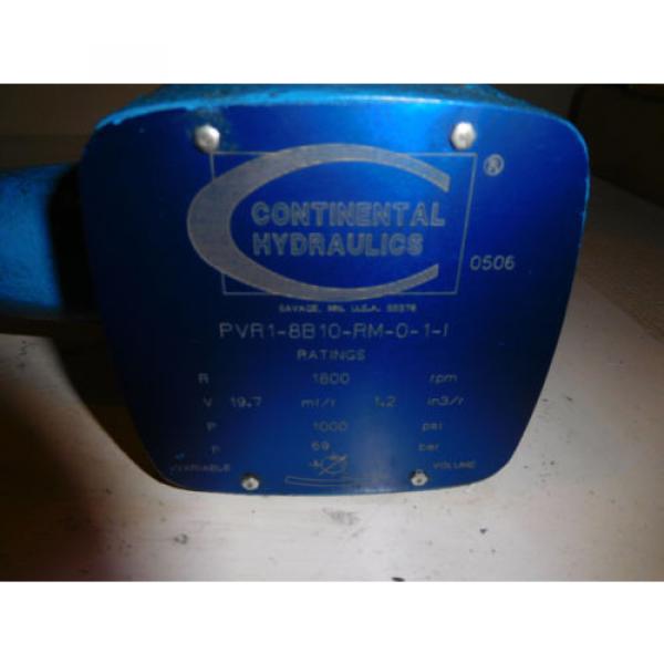 Continental PVR1-8B10RM-0-1-1  Hydraulic Pump 10 GPM/1000 PSI #2 image