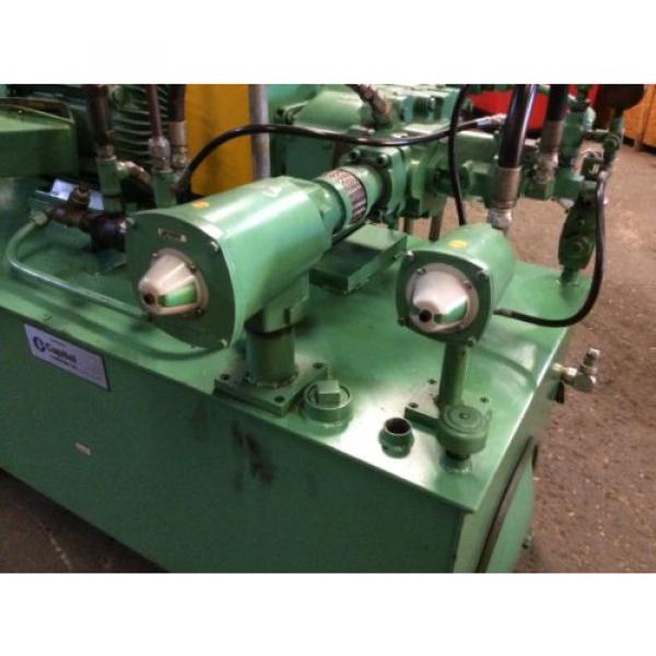 Capitol 40hp hydraulic pump system w/tank, 60&#034;-30&#034;-22&#034;, Vickers pump, see pics #6 image