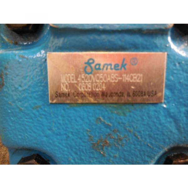 NEW SAMEK VICKERS VANE PUMP # 4520VQ50A8S-114CB21 #1 image