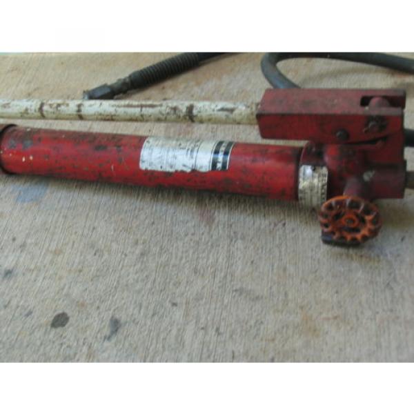 BLACKHAWK P178 Hydraulic 20&#034; long Hand Pump w/6&#039; Hi-Pressure hose+quick-connect #2 image