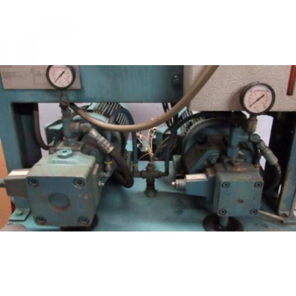 HYDRAULIC POWER UNIT * 2 MARATHON 3PH-5HP / 3PH-3HP MOTORS #8 image