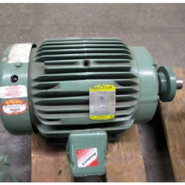 TACO FE2513E2 FE SERIES END SUCTION PUMP W/ BALDOR M2333T 15 HP 1750 RPM MOTOR #8 image