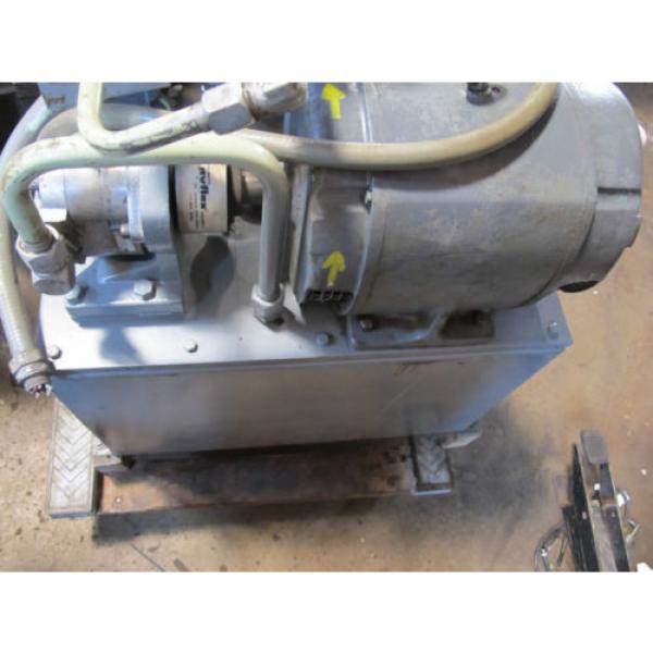 RACINE PFGA1A011FR PUMP, 7.5 HP BROOK INDUCTION MOTOR, RACINE 4 WAY VALVE, TANK #11 image