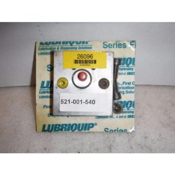 Lubriquip 521-001-540 Pump Manifold Assembly #1 image