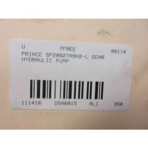 PRINCE SP20B27A9H2-L GEAR HYDRAULIC PUMP D546815 #6 image