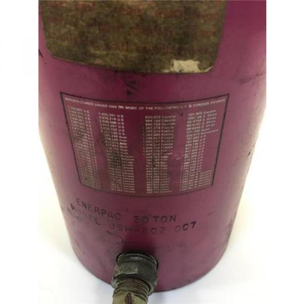 Industrail ENERPAC HOLL-O-RAM Hydraulic Jack Ram Cylinder 20 Ton JSH-202 0C7 #5 image