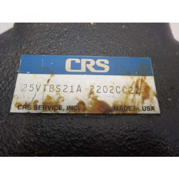 CRS 25VTBS21A 2202CC22 HYDRAULIC VANE PUMP D518525 #7 image