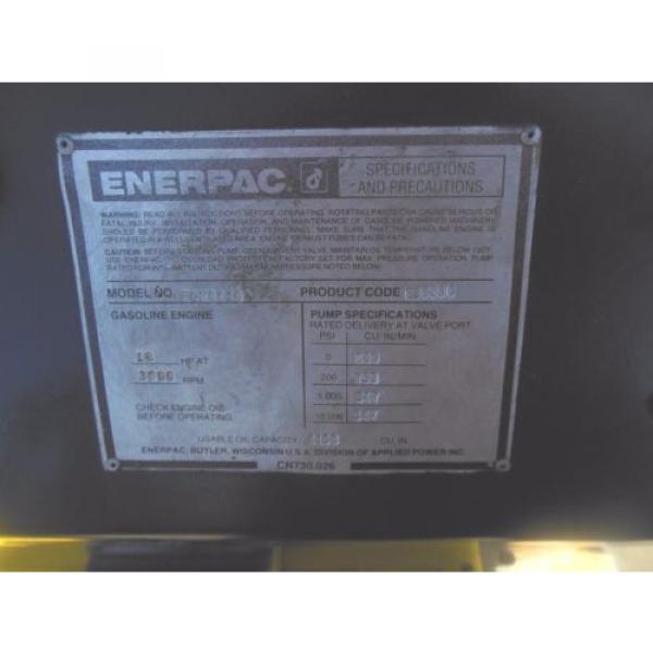 ENERPAC EGM8418 EGM 8418 LARGE 18 Hp GAS HYDRAULIC POWER PACK #9 image