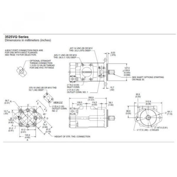 Vane Pump - 3525VQ 35A21 1CC20  -   Double Fixed #3 image