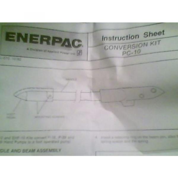 ENERPAC PC-10 FOOT PUMP ADAPTOR KIT #2 image