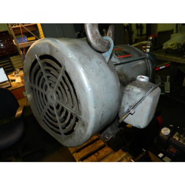 10 HP AC Motor w/ Vickers Hydraulic Pump, VQ10-A2R-SE15-20-C21-12, Used #7 image