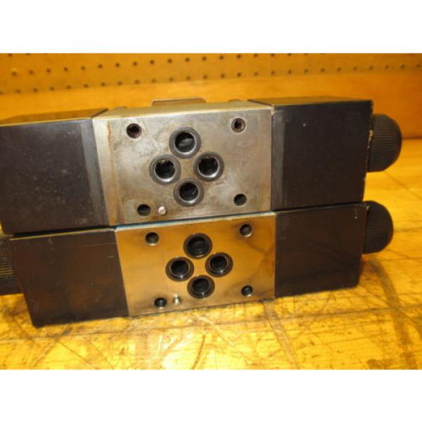 Mannesmann Rexroth 4WE6H61/EW110N9DAL Hydraulic Directional Valve 021464 Coil #5 image